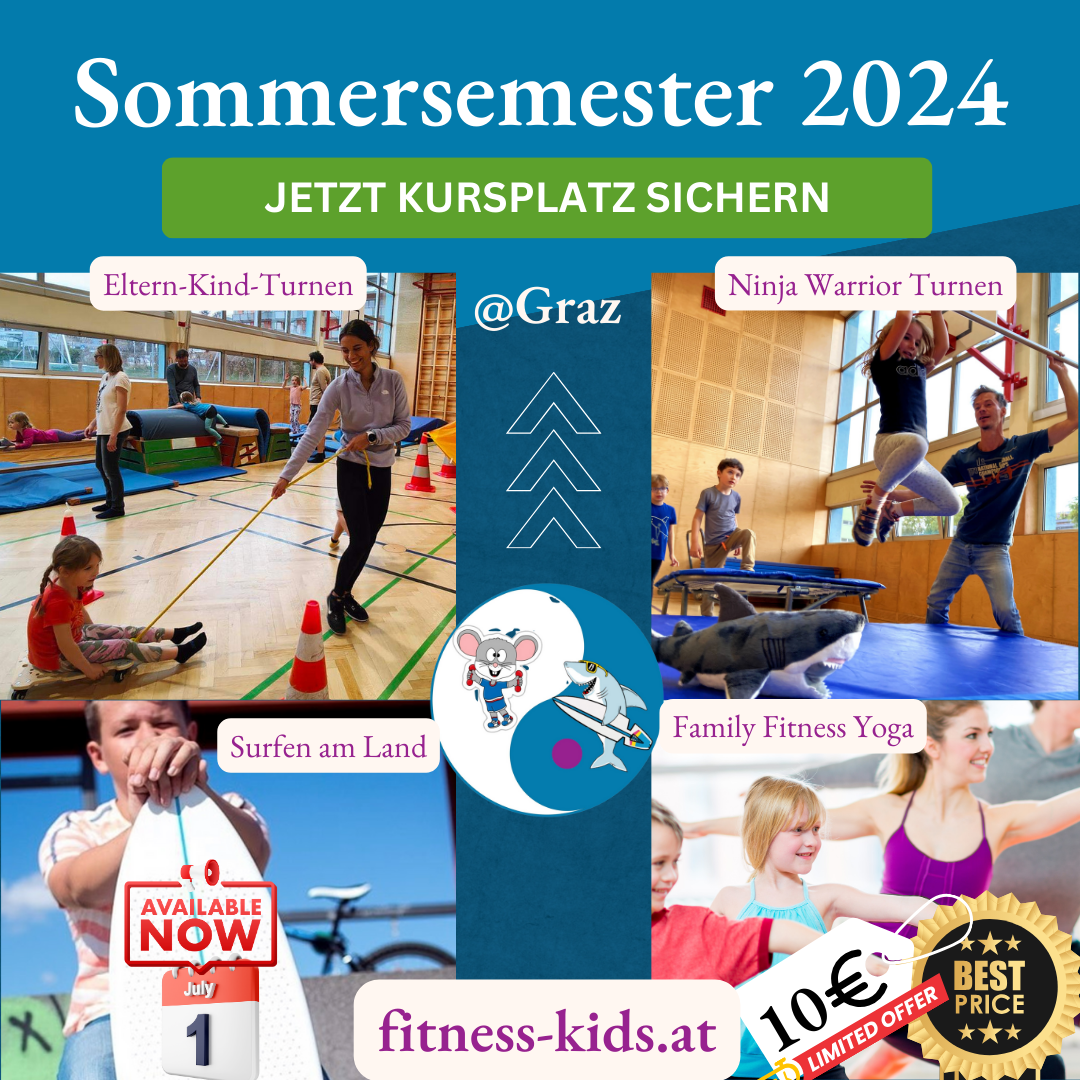 Featured image for “Fitnesskids – Kursplan fürs Sommersemester 2024”